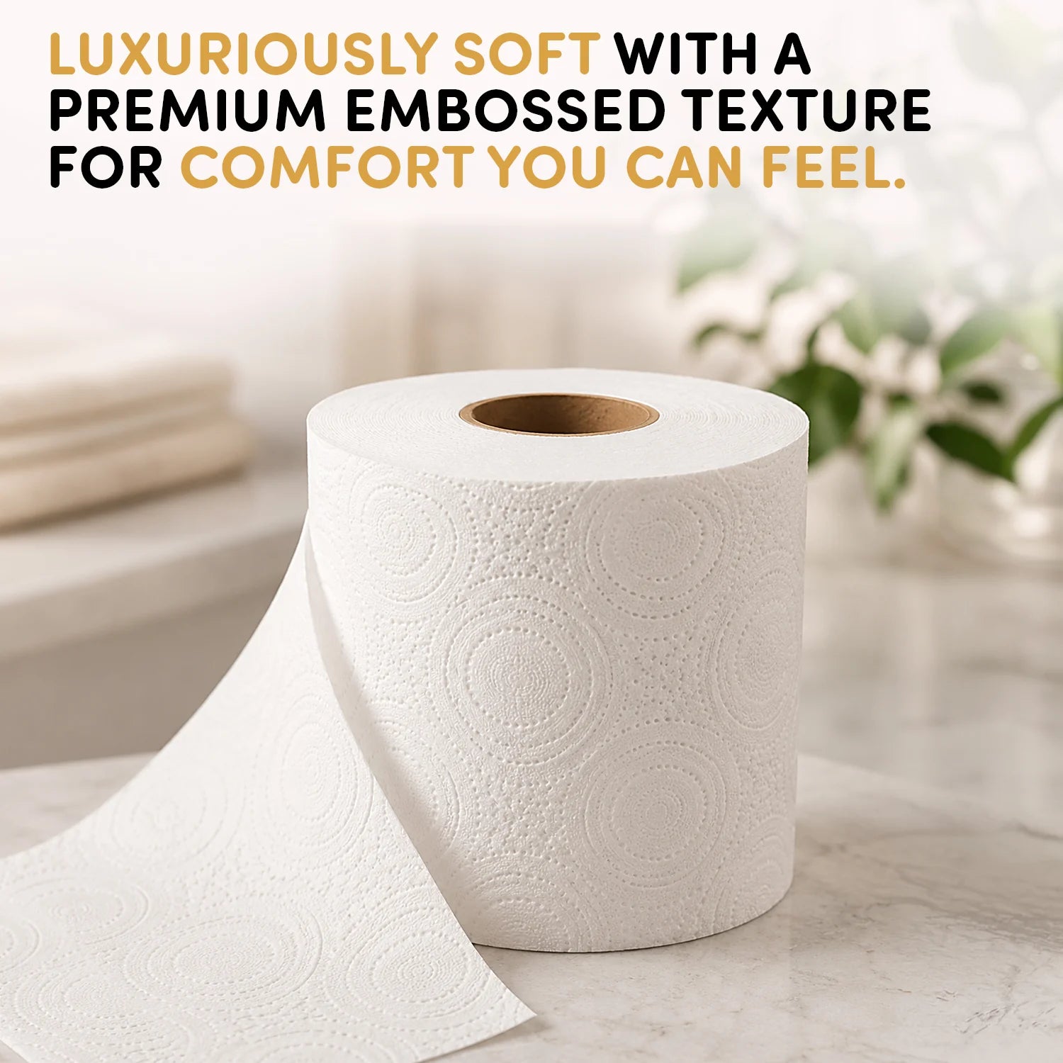 Splesh Toilet Roll Signature Scented 24 Rolls|Quilted 3-Ply Soft Toilet Paper