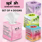 Splesh Ultra Soft Tissues, 48 Cube Boxes (2,688 Total) Bulk Pack